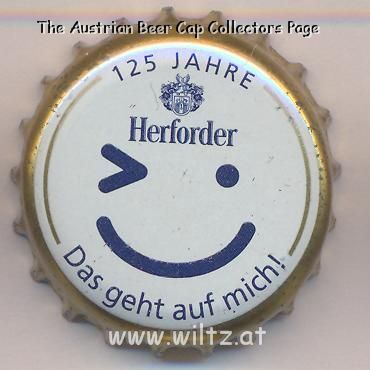 Beer cap Nr.7291: Herforder produced by Brauerei Felsenkeller/Herford