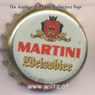 Beer cap Nr.7301: Martini Weissbier produced by Martini/Kassel