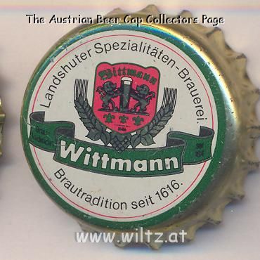 Beer cap Nr.7304: Wittmann produced by Brauerei C. Wittmann/Landshut