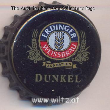 Beer cap Nr.7318: Weißbier Dunkel produced by Erdinger Weissbräu/Erding