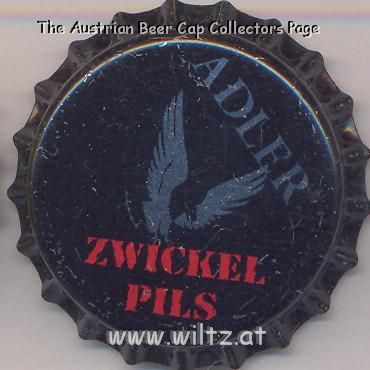 Beer cap Nr.7333: Adler Zwickel Pils produced by Adlerbräu Götz/Geislingen