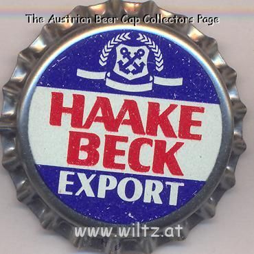 Beer cap Nr.7344: Haake Beck Export produced by Haake-Beck Brauerei AG/Bremen
