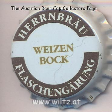 Beer cap Nr.7368: Herrnbräu Weizenbock produced by Bürgerliches Brauhaus Ingolstadt/Ingolstadt