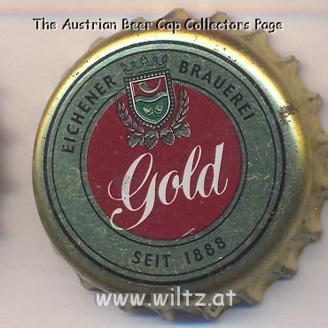 Beer cap Nr.7383: Eichener Gold produced by Eichener Brauerei/Kreuztal