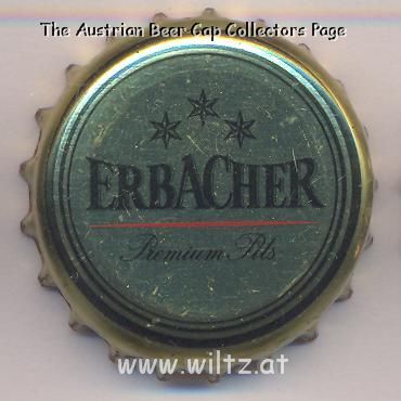Beer cap Nr.7392: Erbacher Premium Pils produced by Erbacher/Erbach