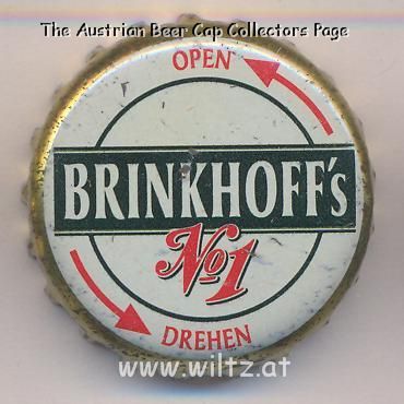 Beer cap Nr.7411: Brinkhoff's No 1 produced by Dortmunder Union Brauerei Aktiengesellschaft/Dortmund
