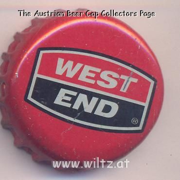Beer cap Nr.7471: West End Draught produced by Sout Australian/Adelaide