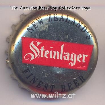 Beer cap Nr.7480: Steinlager produced by New Zealands Breweries/Auckland