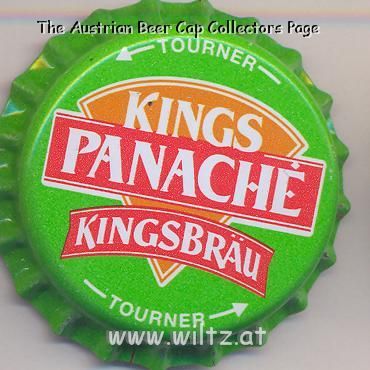 Beer cap Nr.7483: Kings Panache produced by Brasserie Pelforth/Mons-en-Baroeul