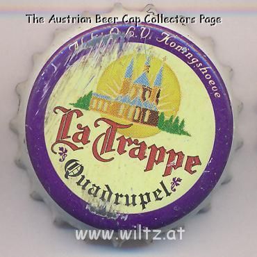 Beer cap Nr.7574: La Trappe Quadrupel produced by Trappistenbierbrouwerij De Schaapskooi/Berkel-Enschot