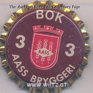 Beer cap Nr.7581: Bok 3 produced by Aass Brewery A/S P. Ltz./Drammen
