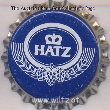 Beer cap Nr.7602: Hatz Weizen Dunkel produced by Hofbräuhaus Hatz/Hatz