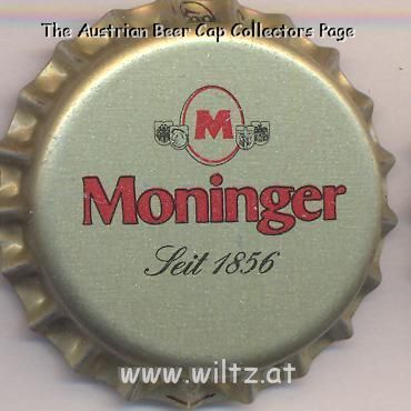 Beer cap Nr.7617: Moninger produced by Brauhaus Grünwinkel/Karlsruhe