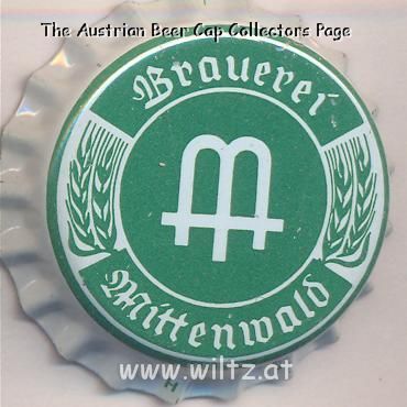 Beer cap Nr.7626: all brands produced by Brauerei Mittenwald/Mittenwald