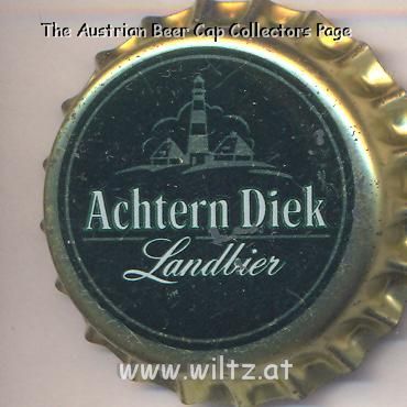 Beer cap Nr.7627: Achtern Diek Landbier produced by Privatbrauerei Karl Hintz/Marne