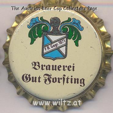 Beer cap Nr.7629: Export produced by Brauerei Gut Forsting eG/Pfaffing-Forsting
