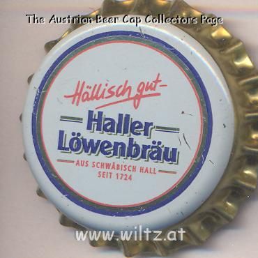 Beer cap Nr.7652: Haller Löwenbräu produced by Haller Löwenbräu/Schwäbisch Hall