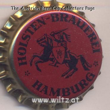 Beer cap Nr.7657: Pilsener produced by Holsten-Brauerei AG/Hamburg