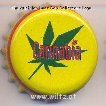 Beer cap Nr.7671: Cannabia produced by Dubetit Natural Products/Richelbach