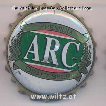 Beer cap Nr.7732: ARC Premium Draft Beer produced by Efes-Vitana/Chisinau