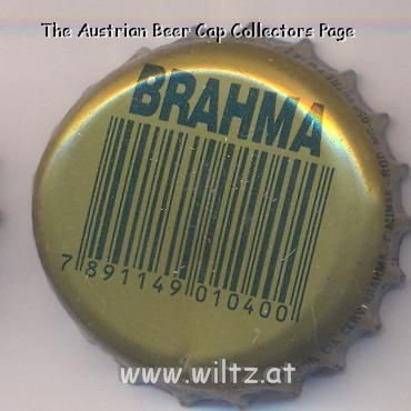 Beer cap Nr.7750: Brahma produced by Cerveza Brahma Argentinia/Lujan