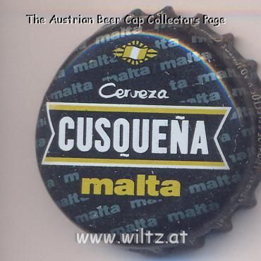 Beer cap Nr.7780: Cusquena Malta produced by Compania Cervecera Del Sur Del Peru/Cuzco