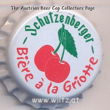 Beer cap Nr.7782: Biere A La Griotte produced by Schutzenberger Brewery/Schiltigheim