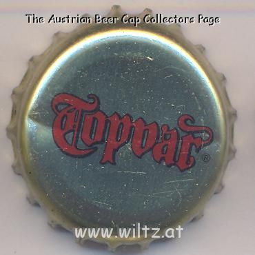 Beer cap Nr.7867: Topvar produced by Topvar Pipovar a.s./Topolcany