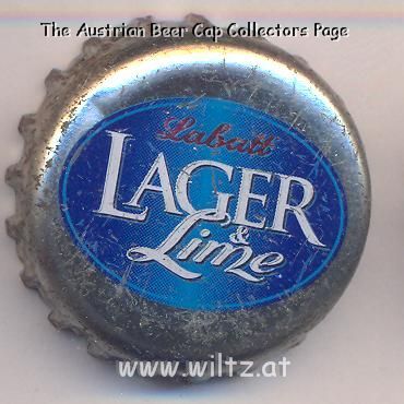 Beer cap Nr.7909: Labatt Lager Lime produced by Labatt Brewing/Ontario