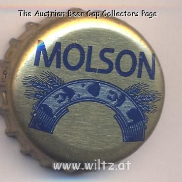 Beer cap Nr.7910: Molson Exel produced by Molson Brewing/Ontario