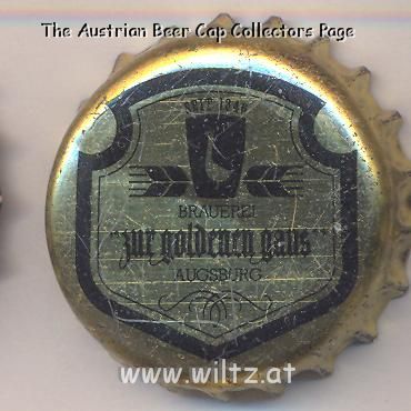 Beer cap Nr.7995: 1346 Urhell produced by Brauerei Zur Goldenen Gans/Augsburg