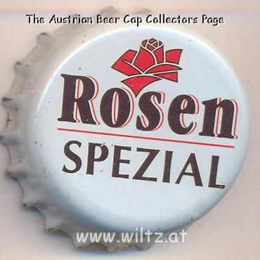 Beer cap Nr.8017: Rosen Spezial produced by Rosenbrauerei Kaufbeuren/Kaufbeuren