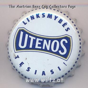 Beer cap Nr.8037: Utenos produced by Utenos Alus/Utena