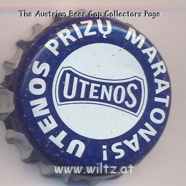 Beer cap Nr.8050: Utenos produced by Utenos Alus/Utena