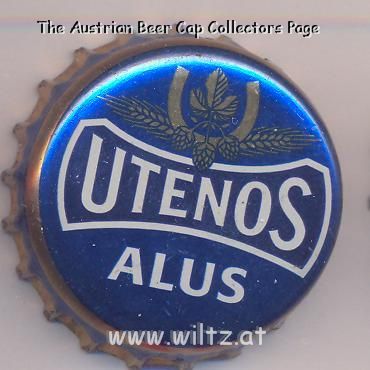 Beer cap Nr.8058: Utenos Alus produced by Utenos Alus/Utena