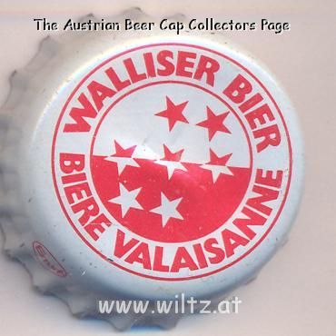 Beer cap Nr.8061: Walliser Bier produced by Valaisanne/Sion