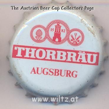 Beer cap Nr.8098: Thorbräu Hefe-Weizen produced by Thorbräu/Augsburg