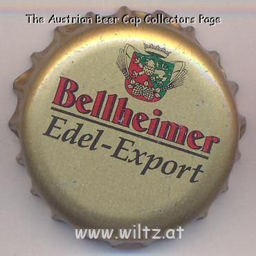 Beer cap Nr.8103: Bellheimer Edel Export produced by Bellheimer Privatbrauerei K. Silbernagel AG/Bellheim