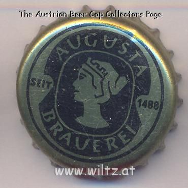 Beer cap Nr.8105: Schwarzbier produced by Augusta-Brauerei GmbH/Augsburg