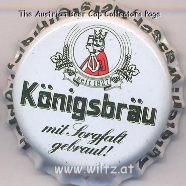 Beer cap Nr.8106: Königsbräu produced by Königsbräu Majer OGH/Heidenheim