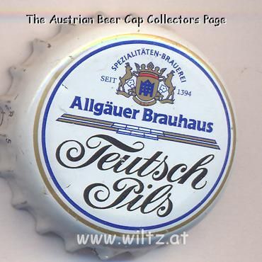 Beer cap Nr.8115: Teutsch Pils produced by Allgäuer Brauhaus AG/Kempten
