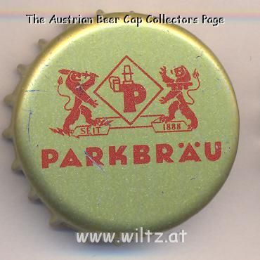 Beer cap Nr.8122: Export produced by Parkbrauerei AG/Pirmasens
