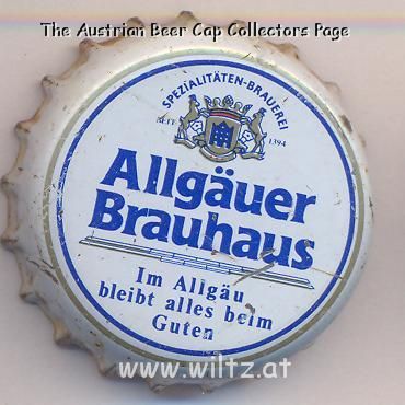 Beer cap Nr.8123: Allgäuer produced by Allgäuer Brauhaus AG/Kempten