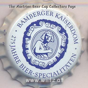 Beer cap Nr.8126: Schankbier 2,7% produced by Bamberger Kaiserdom Spezialitäten Brauerei/Bamberg
