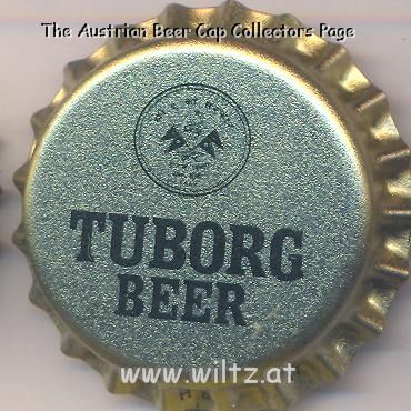 Beer cap Nr.8163: Tuborg Beer produced by Gurkha Brewery/Kathmandu