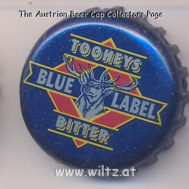 Beer cap Nr.8184: Tooheys Blue Label Bitter produced by Toohey's/Lidcombe