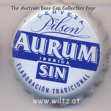 Beer cap Nr.8202: Aurum Sin produced by San Miguel/Barcelona
