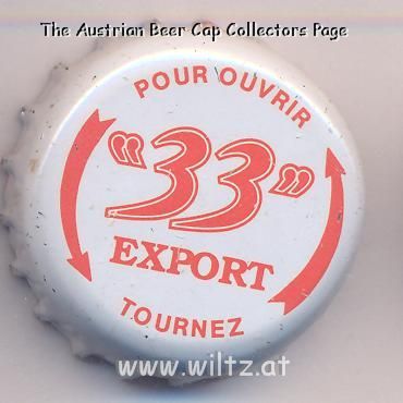 Beer cap Nr.8204: 33 Export produced by Union des Brasseries/Rueil-Malmaison