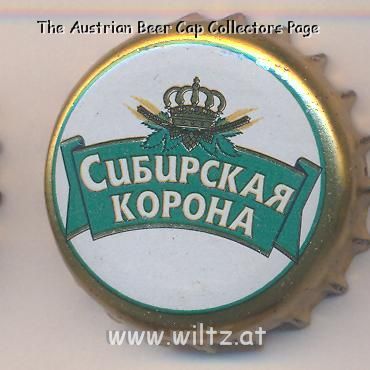 Beer cap Nr.8238: Sibirskaya korona produced by ROSAR/Omsk