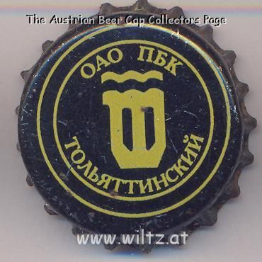 Beer cap Nr.8256: Zhigulevskoye produced by Tolgiatti Brewery/Tolgiatti